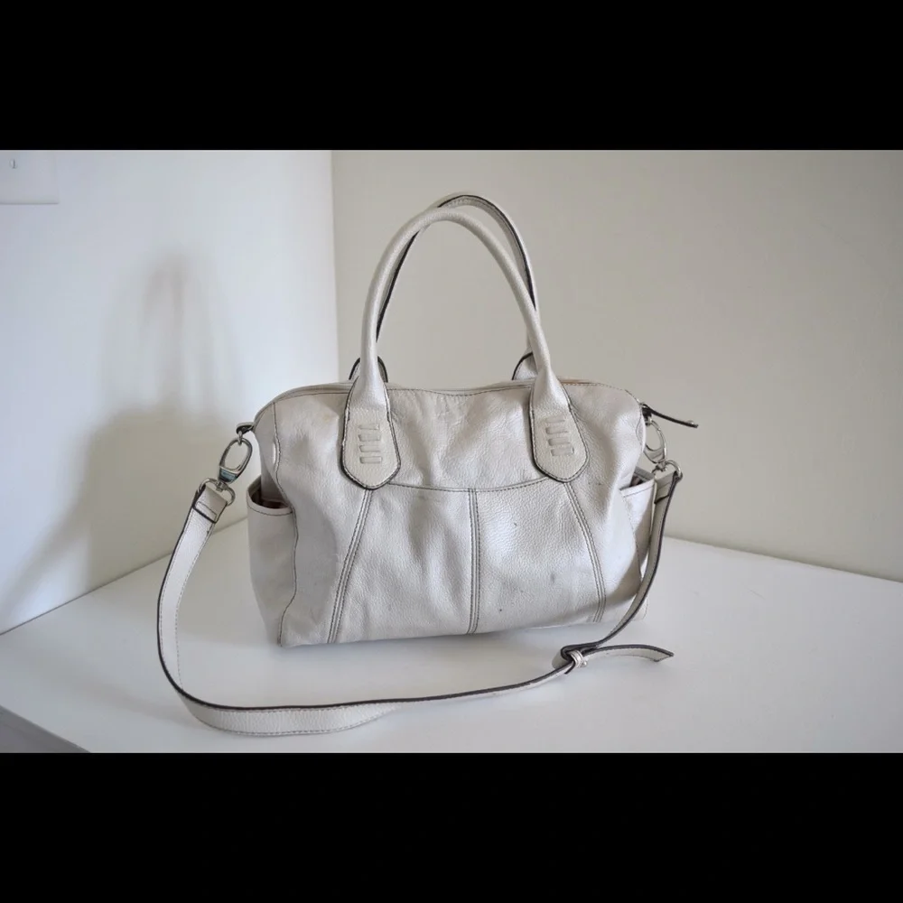 Tignanello leather satchel